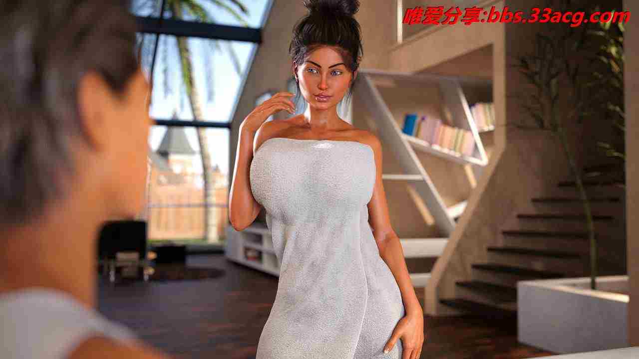 eli morning_sitting_kitchen_alyx_standing_towel_dry_nomakeup_silent.jpg